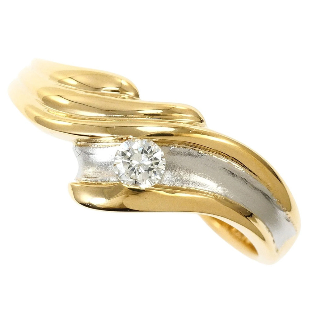 VINTAGE 18k Gold Diamond Ring